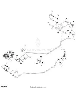 john deere hydraulics diagram x 748