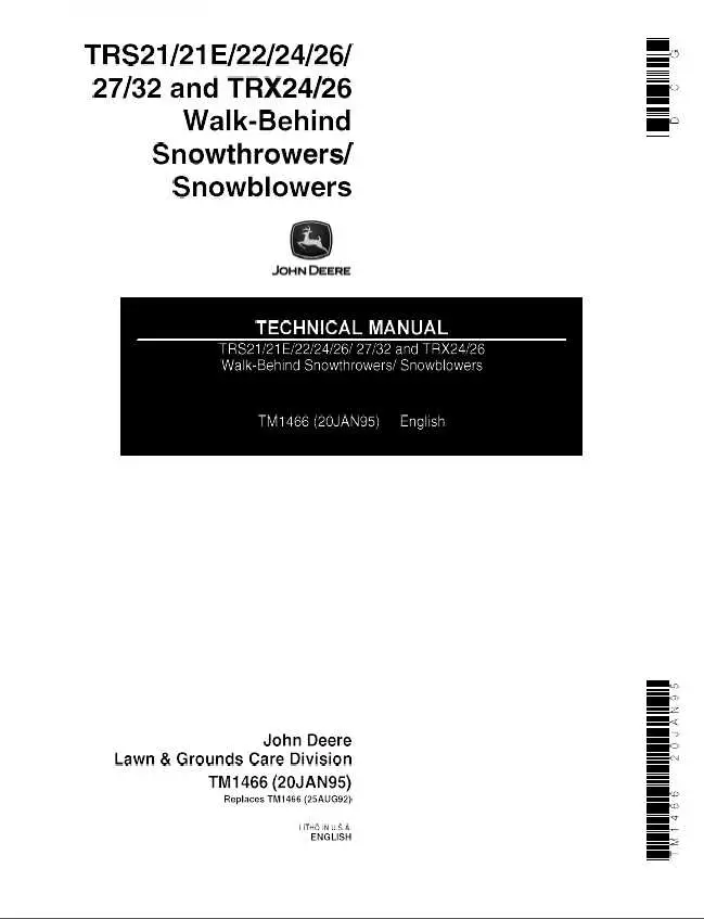 belt diagram of a trs24 john deere snowblower