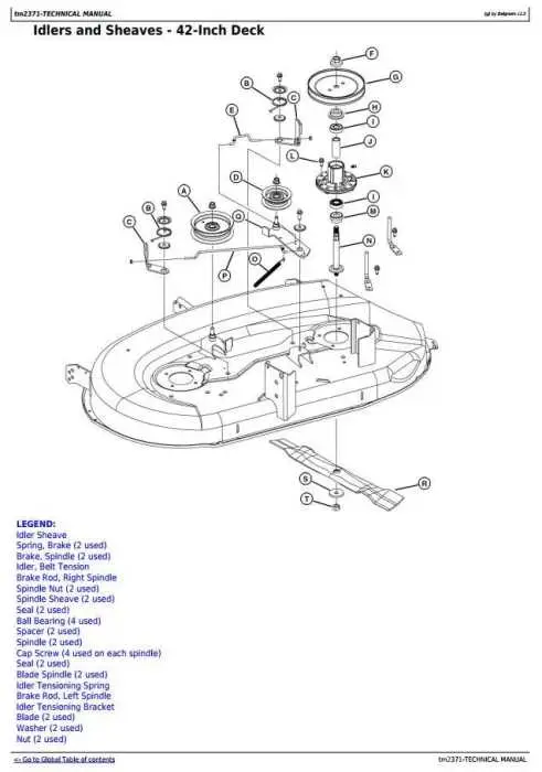 brake diagram for john deere la105