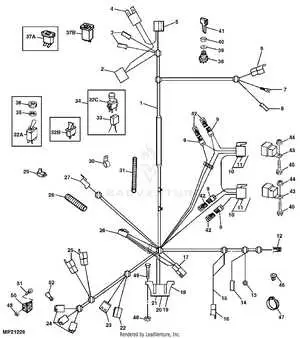 john deere f525 mower wiring diagram