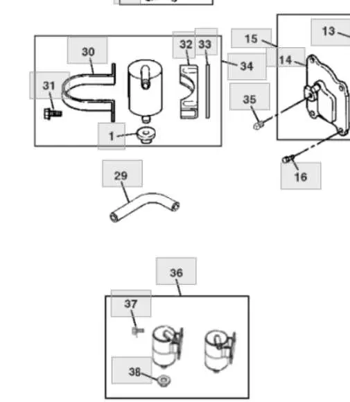 john deere l130 kohler 23hp parts diagram
