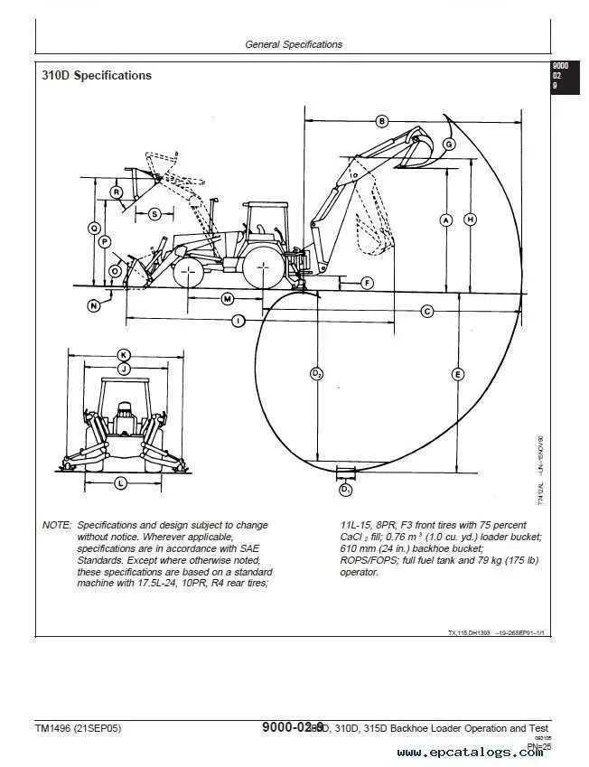 john deere 310d hydraulic diagram
