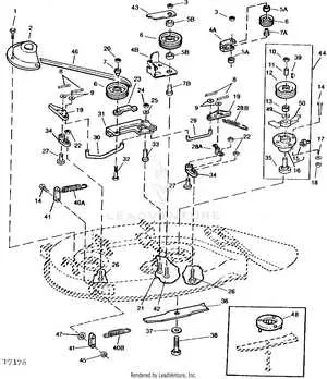 john deere rx73 m0rx73x475801 parts diagram