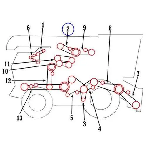 john deere s670 parts diagram