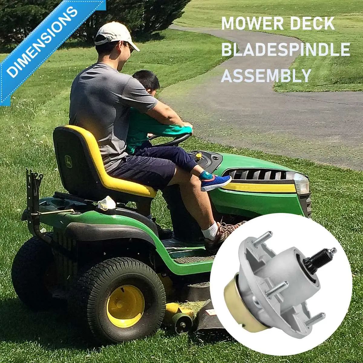 john deere x324 deck diagram