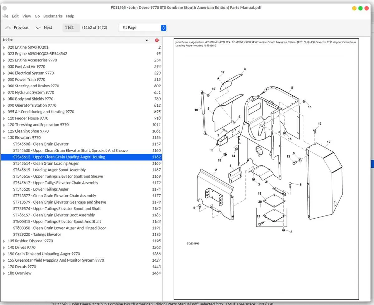 john deere 977 wiring diagram