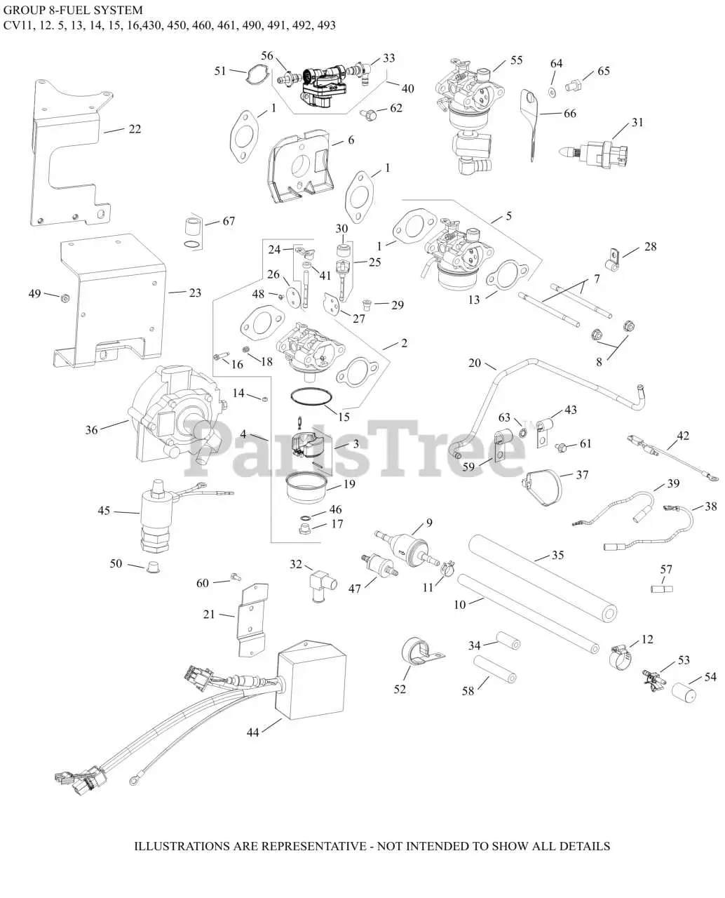 john deere 100 series briggs&stratton diagram