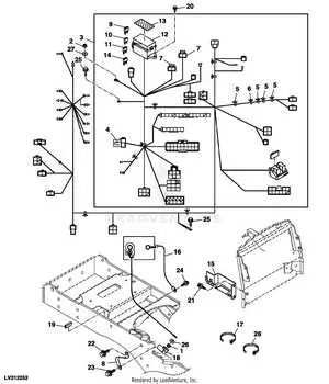 john deere 1025r fuse panel diagram