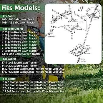 john deere 108 parts diagram