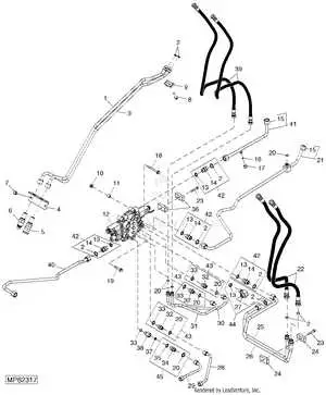 john deere 110 points diagram
