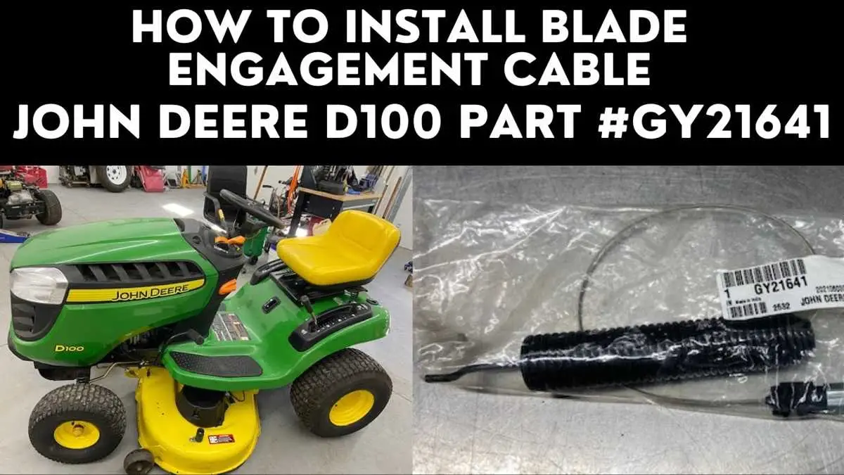 john deere 111 blade engage pulley diagram