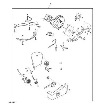 john deere 111 mower deck eo66 mounting bracket parts diagram