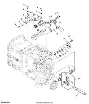 john deere 111pto pulley diagram