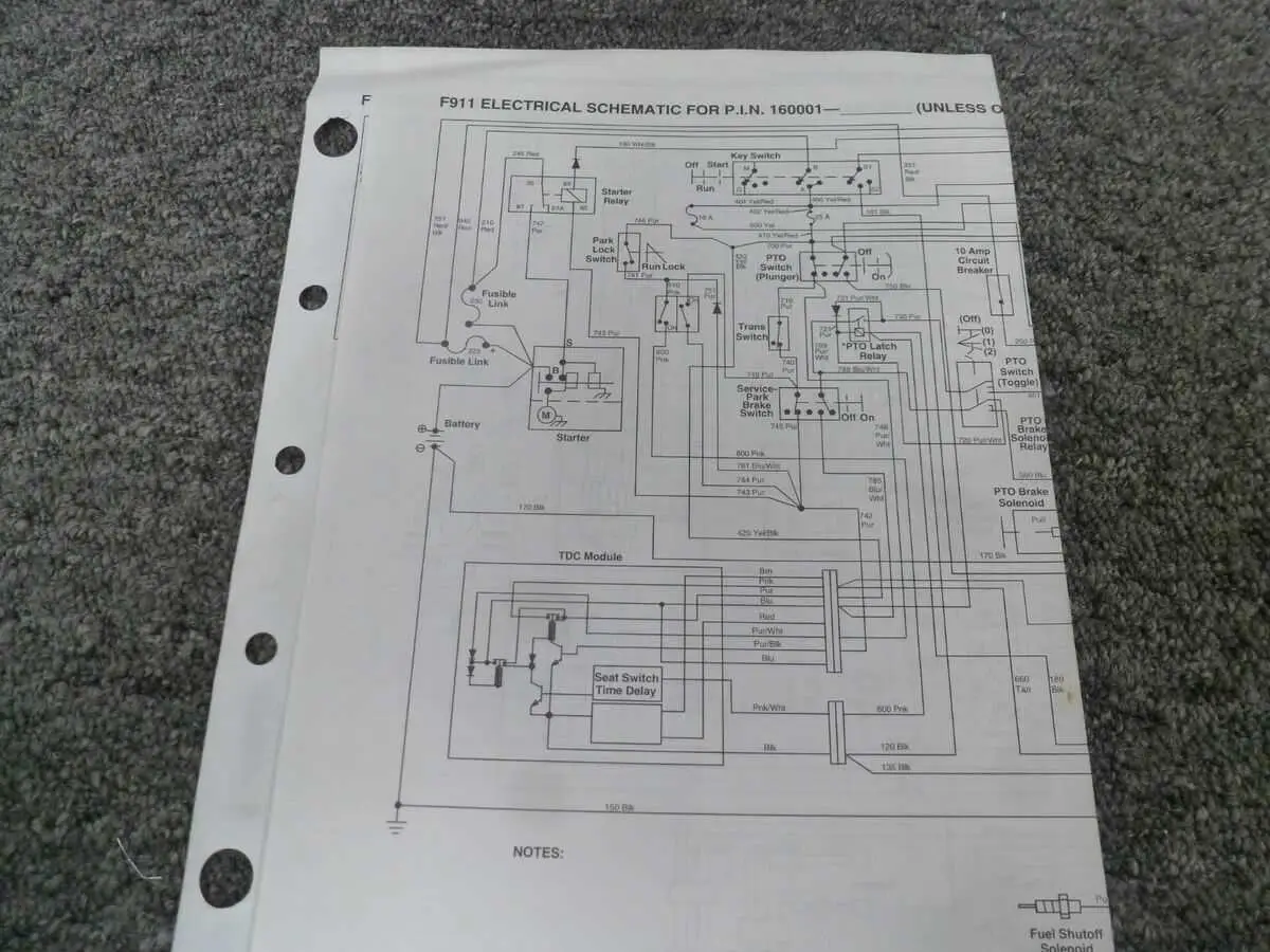 john deere 120 wiring diagram