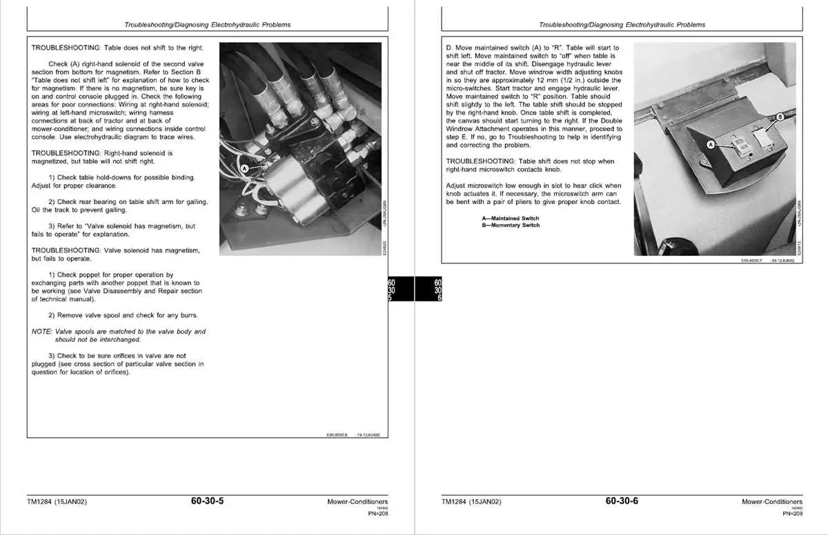 john deere 1209 haybine parts diagram