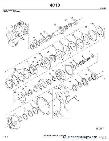john deere 125 transmission diagram