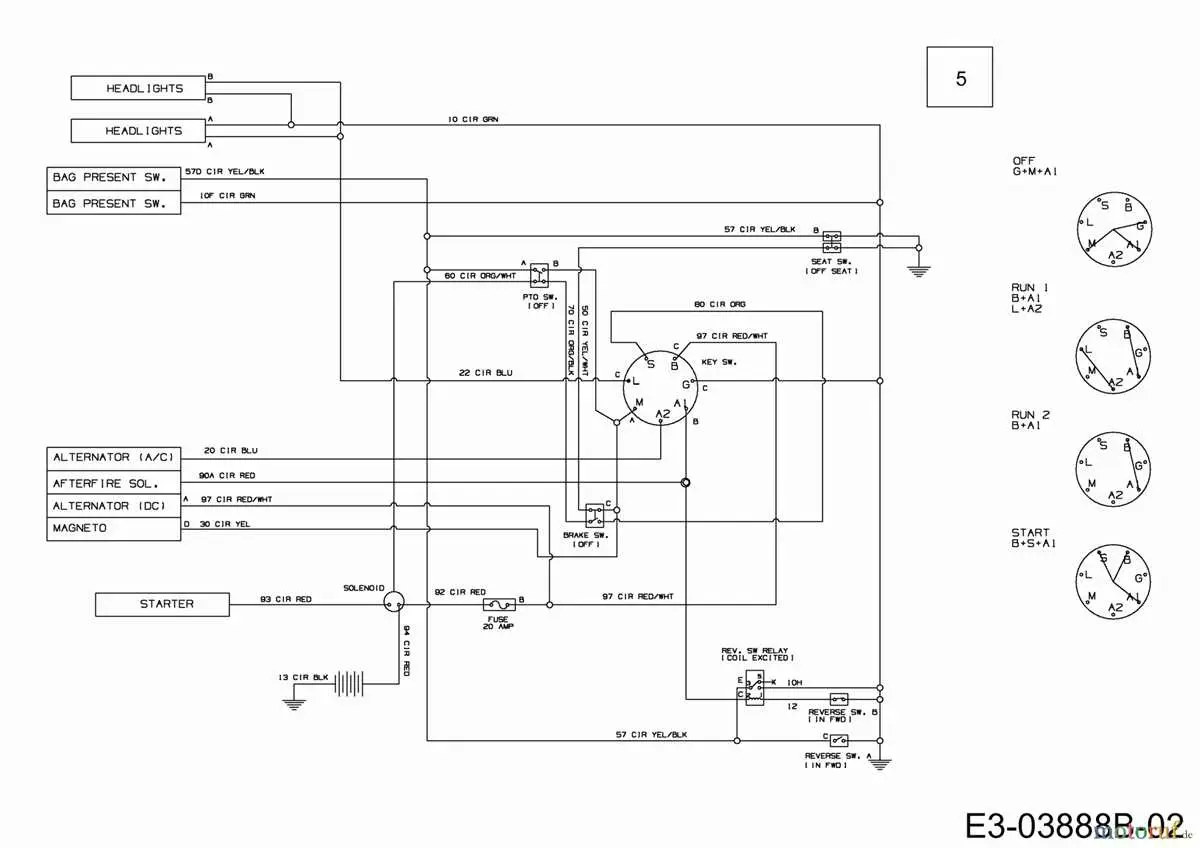 john deere 125 wiring diagram