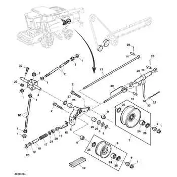 john deere 140 parts diagram