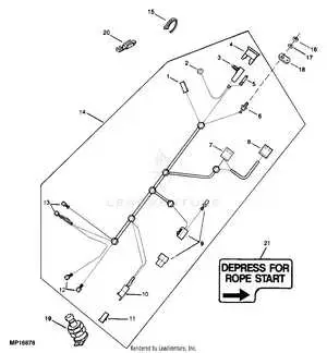 john deere 14hp wiring diagram