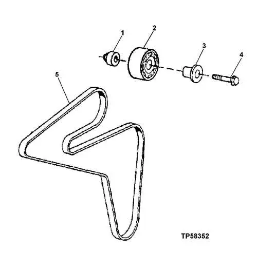 john deere 160 drive belt diagram