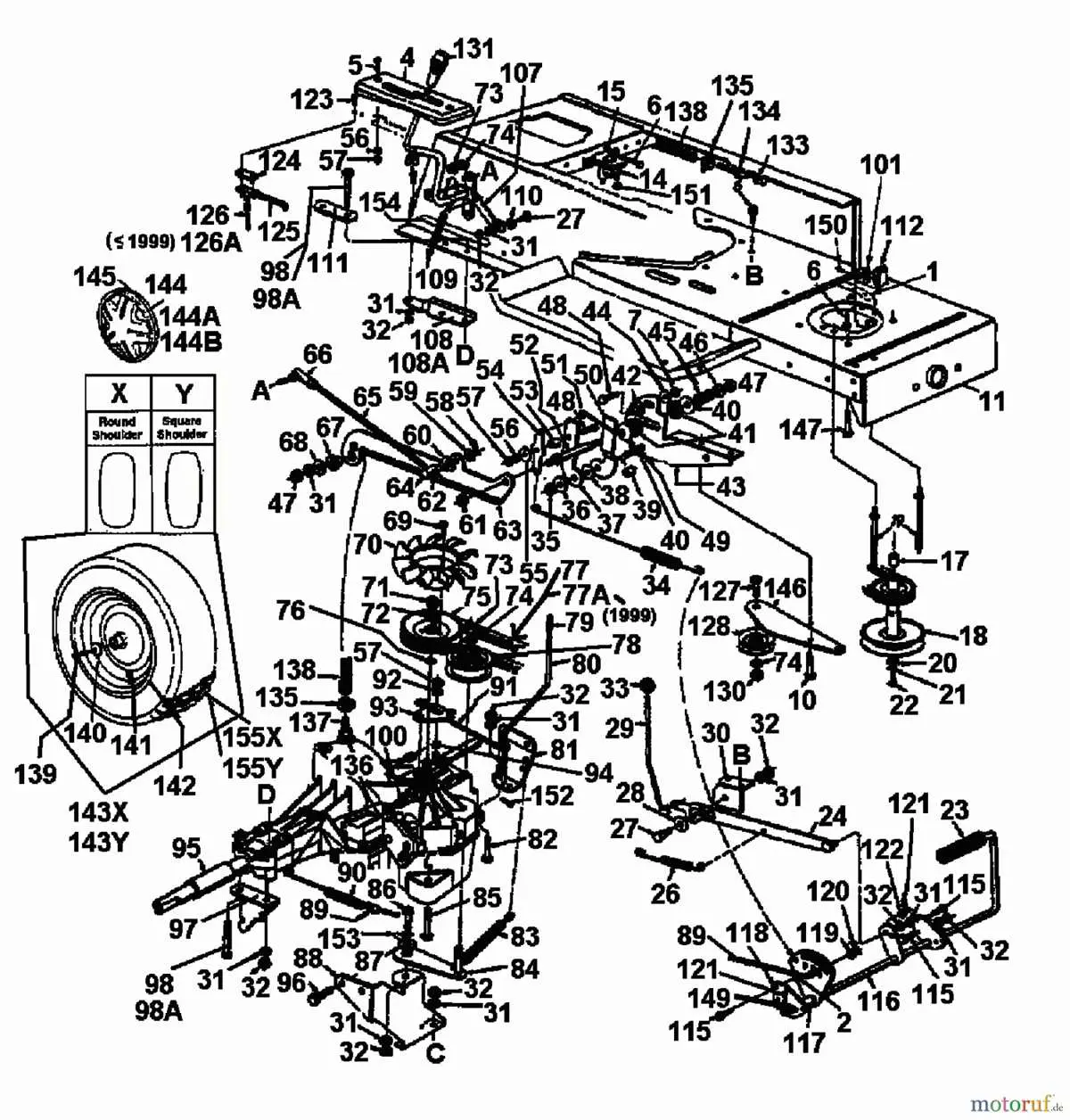 john deere 160 pulley diagram