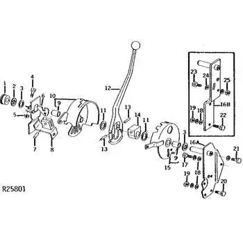 john deere 160 shift linkage diagram
