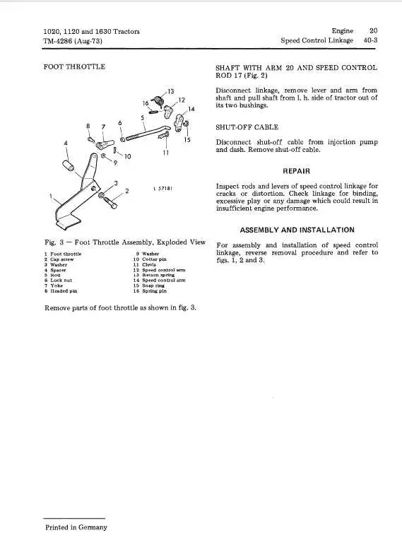 john deere 1600lt parts diagram