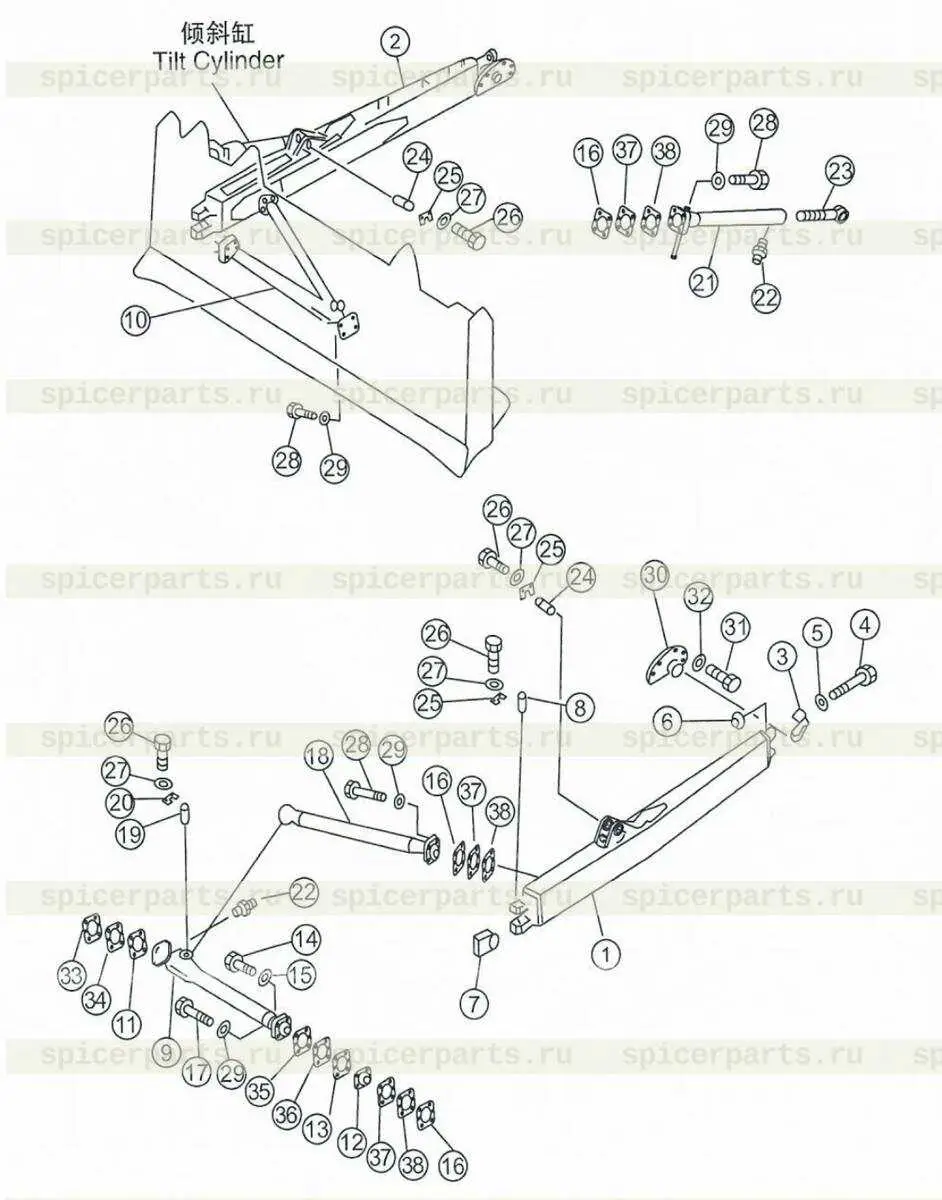 john deere 175 parts diagrams