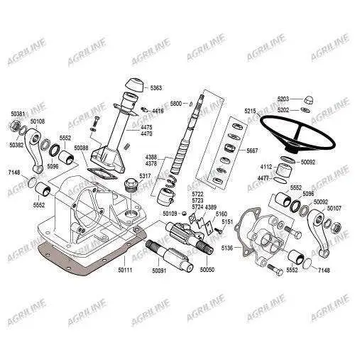 john deere 185 steering diagram