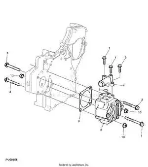 john deere 2020 power steering diagram