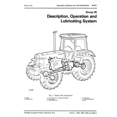 john deere 2040 hydraulic control valve parts diagram