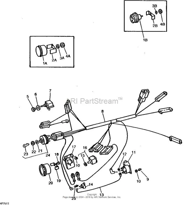 john deere 208 wiring diagram