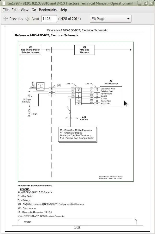 john deere 210 electrical diagram