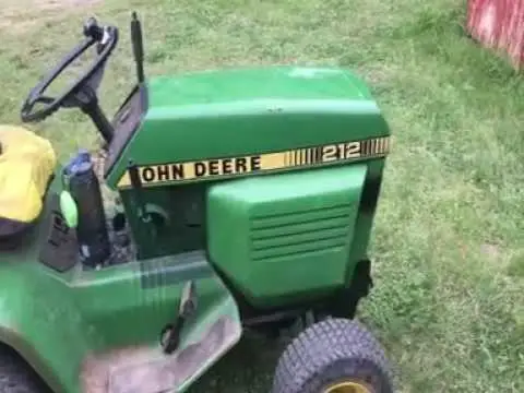 john deere 210 garden tractor belt diagram