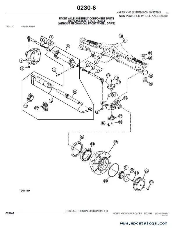 john deere 210 lawn tractor parts diagram