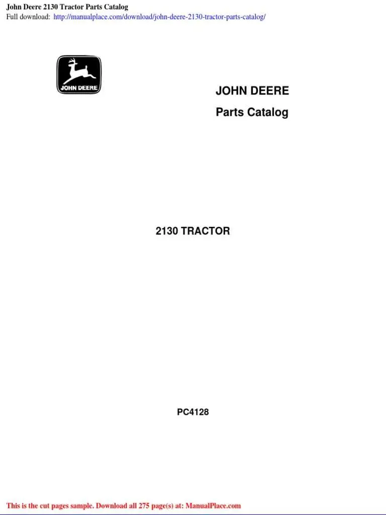 john deere 2130 wiring diagram
