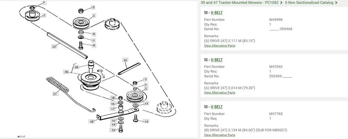 john deere 214 rear ebd parts diagram