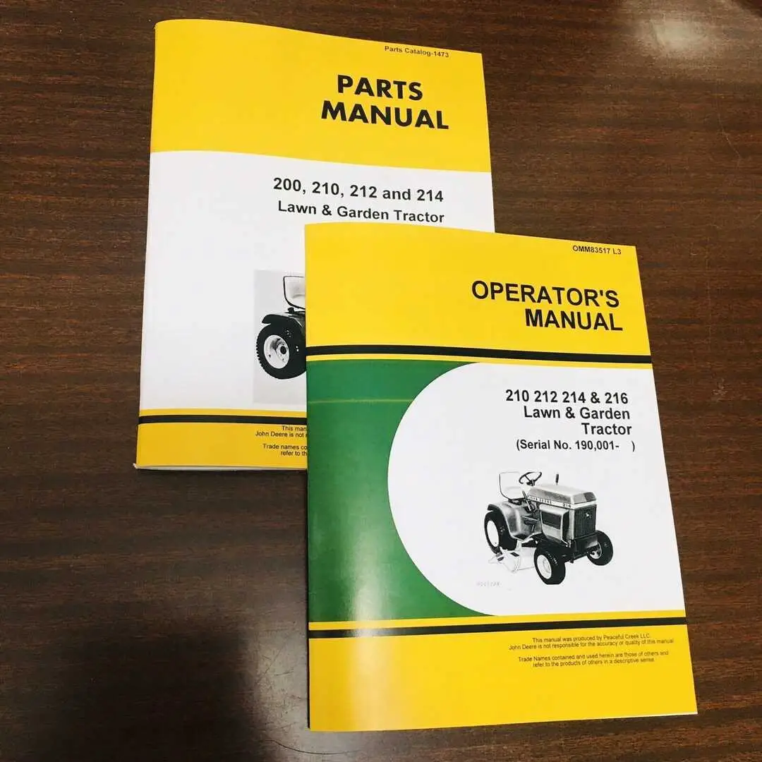 john deere 216 parts diagram