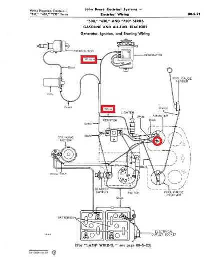 john deere 2210 electrical diagram