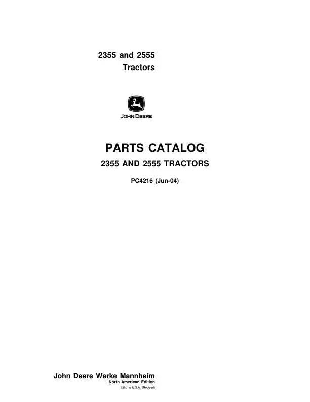 john deere 2555 parts diagram