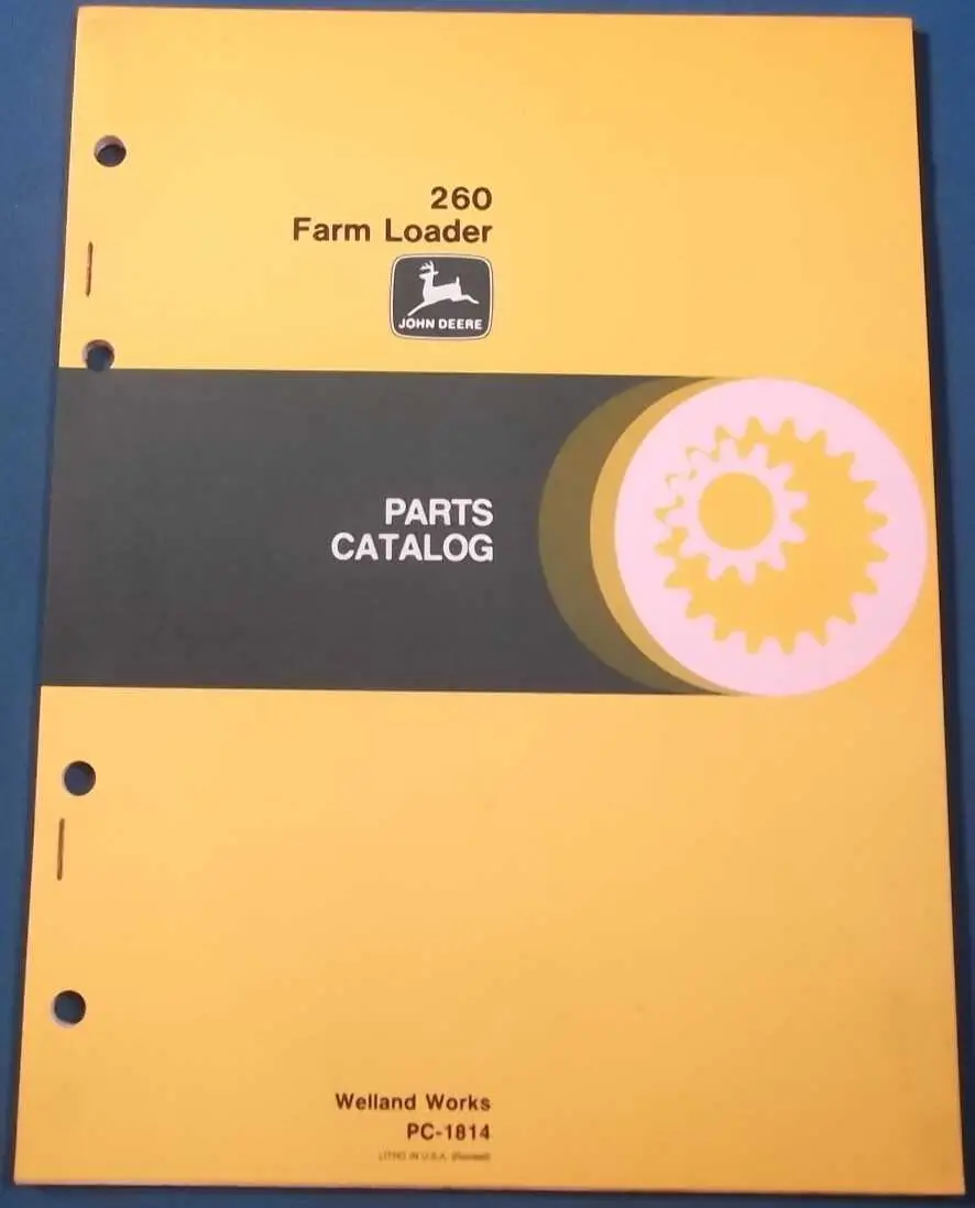 john deere 260 backhoe parts diagram