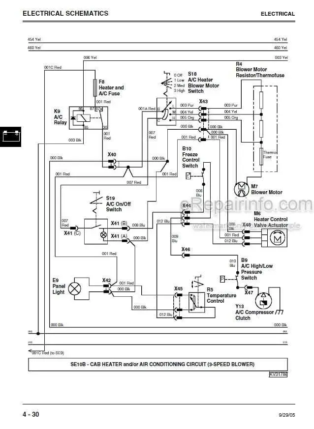 john deere 260 skid steer wiring diagram