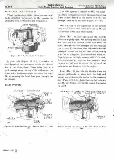john deere 265 carburetor diagram