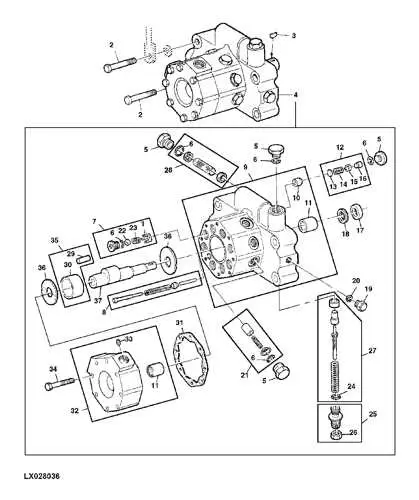 john deere 2750 parts diagram