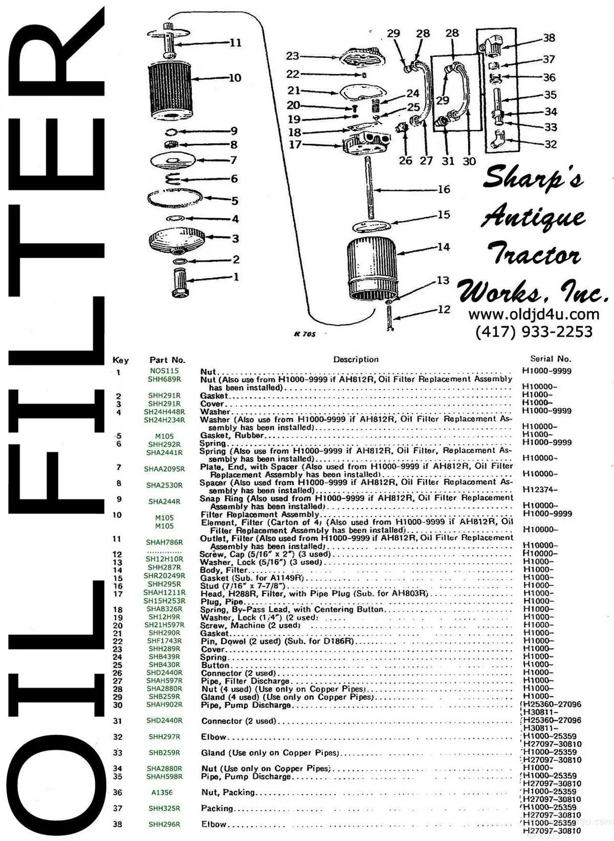john deere 3010 oil line parts diagram