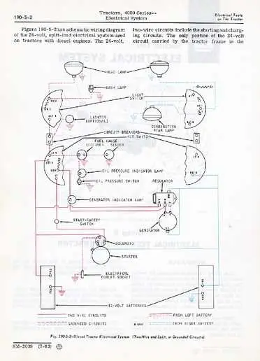 john deere 3020 24v wiring diagram