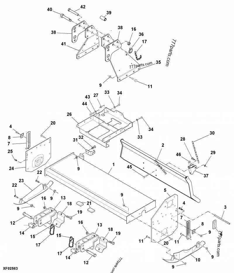 john deere 31 tiller parts diagram