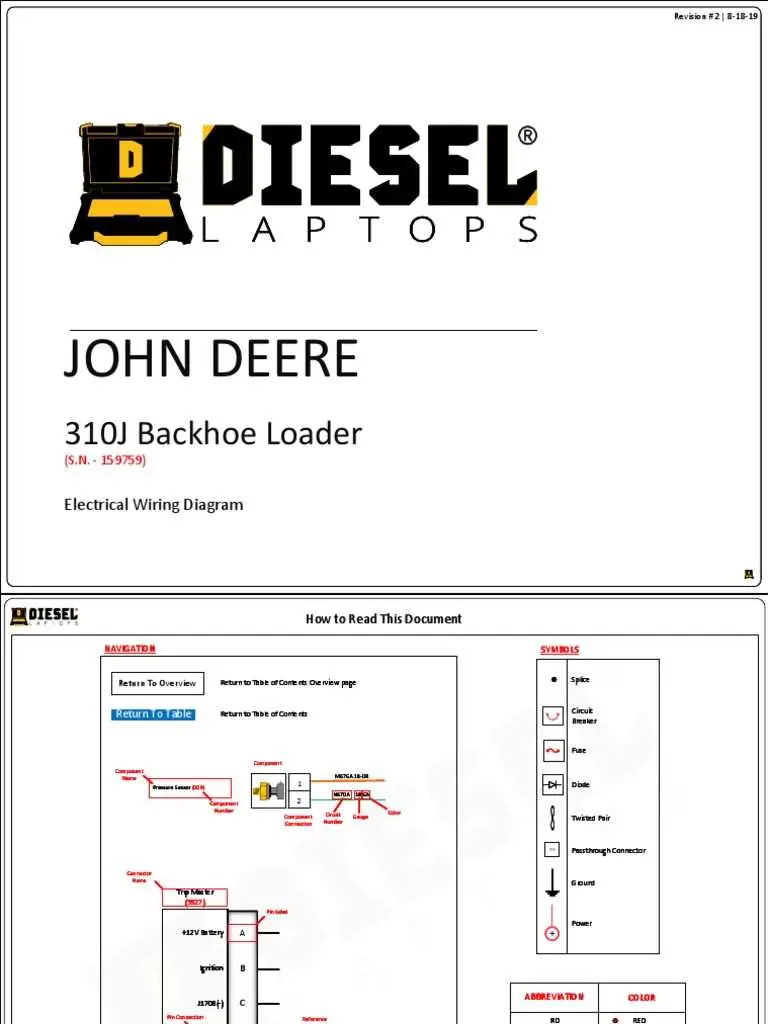 john deere 310a backhoe diagram