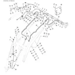 john deere 310c backhoe parts diagram