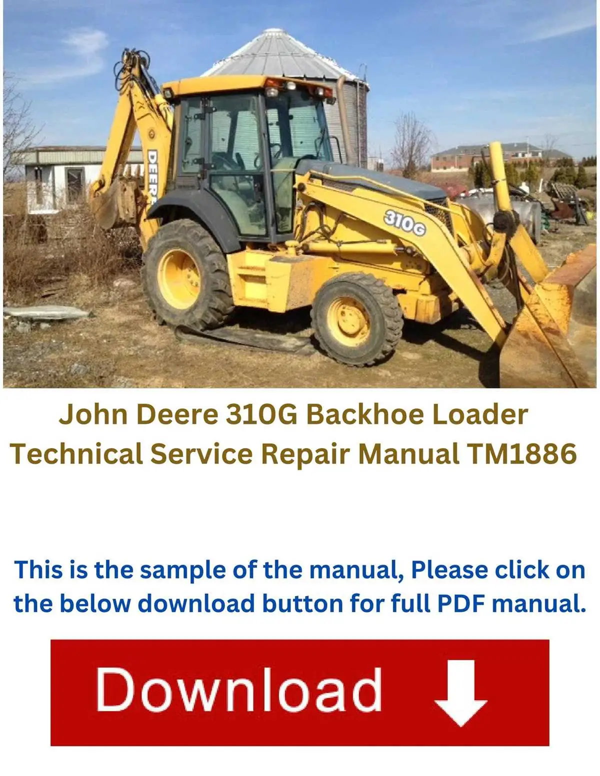 john deere 310g backhoe wiring diagram